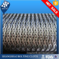 Top quality hotsell twilled-weave metal mesh belts